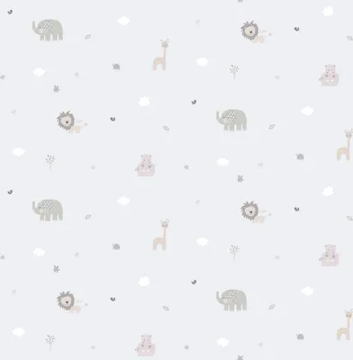Obrázek produktu pro Sanders & Sanders Animal šedá tapeta - 640561 - 53 cm x 10 m