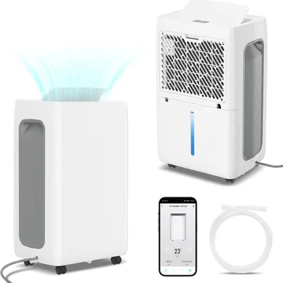 Produktbild von Bettizia Luftentfeuchter 26L/Tag mit WIFI, Raumentfeuchter 4.5L Wassertank Dehumidifier Haushaltsentfeuchter leise für Räume bis zu 30 m²