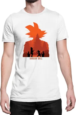 Immagine prodotto di Maglietta da uomo Dragon Anime Manga Ball Z Goku 02, Man M , Blanc