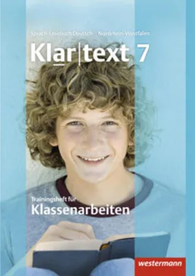 Obrázok produktu pre Klartext 7. Trainingsheft für Klassenarbeiten. Nordrhein-Westfalen