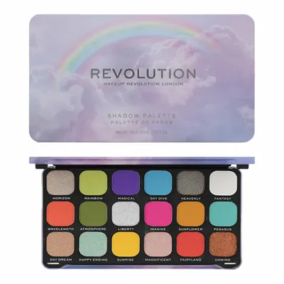 Produktbild von Revolution Rainbow Eye Shadow Palette 18 x 1.1g