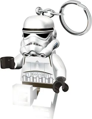 Produktbild von LEGO Star Wars Schlüsselanhänger mit Leuchtfunktion Stormtrooper 8 cm