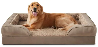 Produktbild von Orthopädisches Hundebett Großhunde 107x81x17cm Braun
