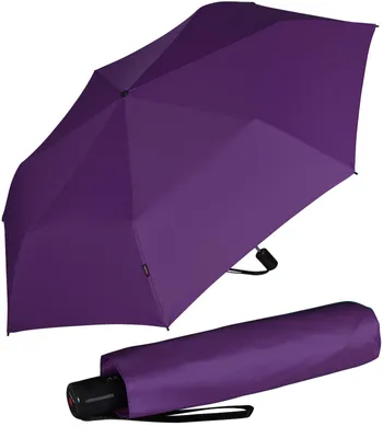 Produktbild von Knirps Taschenschirm Slim Duomatic Auf-Zu-Automatik - violet