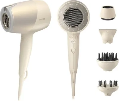 Zdjęcie produktu dla Suszarka do włosów Philips 9000 series BHD829/00 1800 W beżowa