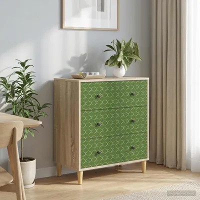 Image de Commode géométrique avec pieds surélevés