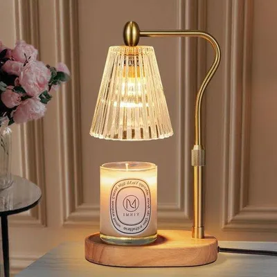 Immagine prodotto di Lampada elettrica a forma di candela con timer e dimmer - Design vintage per la camera da letto