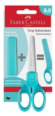 Produktbild von Faber-Castell 181554, Kind, Gerader Schnitt, Einzelbild, Türkis, Universal, Beidhändig