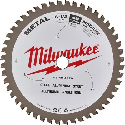 Immagine prodotto di Lama circolare Milwaukee D.165 mm Foro 20 mm 48 denti