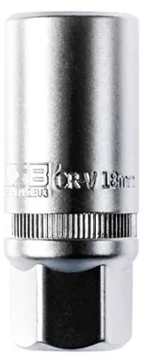 Produktbild von WGB Zündkerzen-Einsatz 3/8", 25/65mm, SW 18mm, Chrom-Vanadium