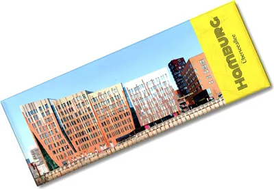 Produktbild von streetline Hamburg Überseeallee Panorama Souvenir Magnet