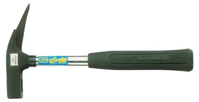 Produktbild von Latthammer DIN 7239 Kopfgewicht 600 g mit Magnet geraut Stahlrohr schwarz lackiert