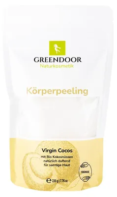 Produktbild von GREENDOOR Körperpeeling Virgin Kokosöl