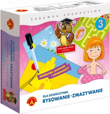 Zdjęcie produktu dla Dla Dziewczynek Rysowanie-Zmazywanie 3 07381