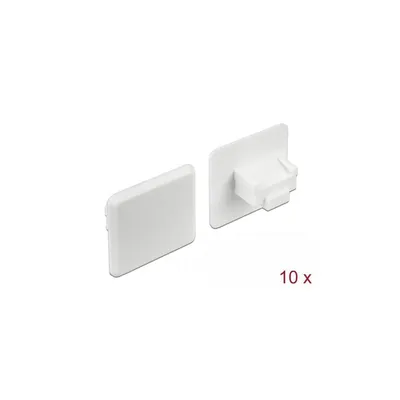 Produktbild von DeLOCK 64019, RJ-45, Weiß, Acrylnitril-Butadien-Styrol (ABS), 21 mm, 21 mm, 11,5 mm