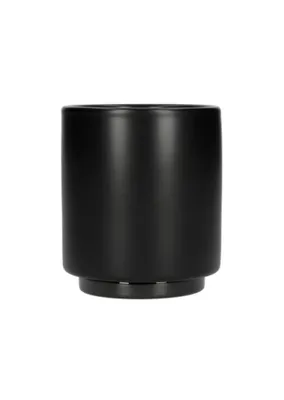 Obrázok produktu pre CERAMIC šálka 130 ml hrnček na kávu hrnček na čaj hrnček čierny dvojstenný