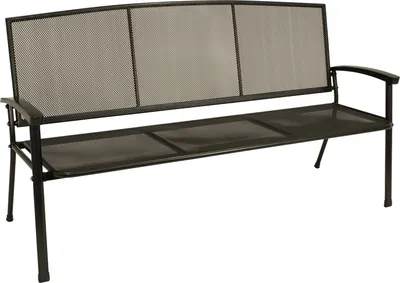 Produktbild von TPFGarden GARTENBANK Roma 3-Sitzer aus Streckmetall