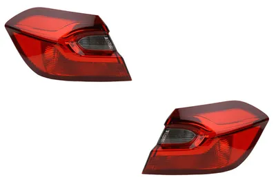 Obrázok produktu pre Johns, kombinované zadné svetlo pasuje pre Ford Fiesta 17 05/17- väčšia sada ľavého a pravého svetla