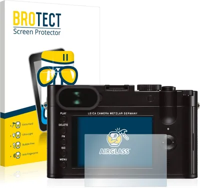 Produktbild von BROTECT Schutzglas für Leica Q (Typ 116) Schutzfolie Panzer Folie Glas Display Schutz klar