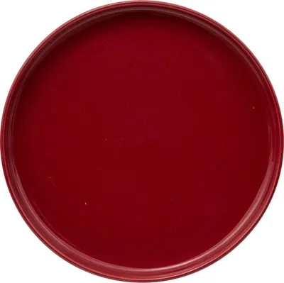 Produktbild von Set aus 6 desserttellern "marie" aus roter keramik d20cm - SG Secret de Gourmet