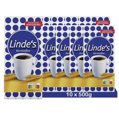 Produktbild von Linde's Kornkaffee mit Zichorie (10 x 500g)"