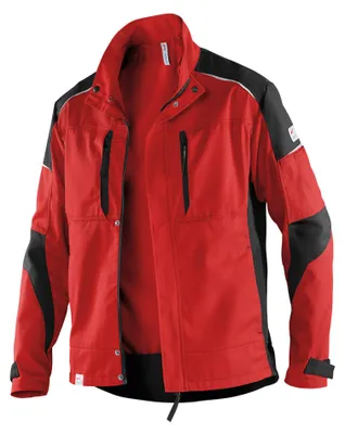 Produktbild von Kübler Activiq Jacke 1250 mittelrot/schwarz XL