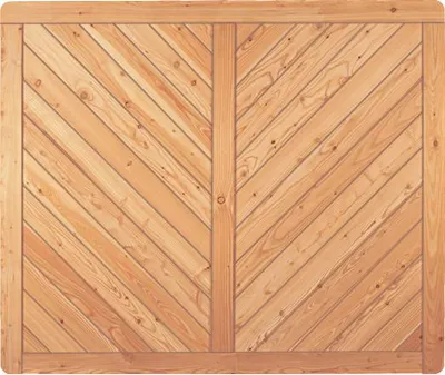Produktbild von T&J SKAGEN Sichtschutzzaun Lärche 1800 x 1500 mm
