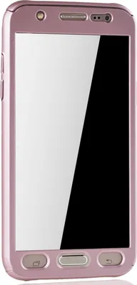 Produktbild von Handyhülle Schutzhülle für Samsung Galaxy J5 Full Case Cover Displayschutz 360 Rosa