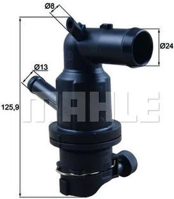Produktbild von MAHLE ORIGINAL Thermostat