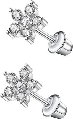 Produktbild von Ohrringe Stecker aus Chirurgischem Stahl, 7x7 mm