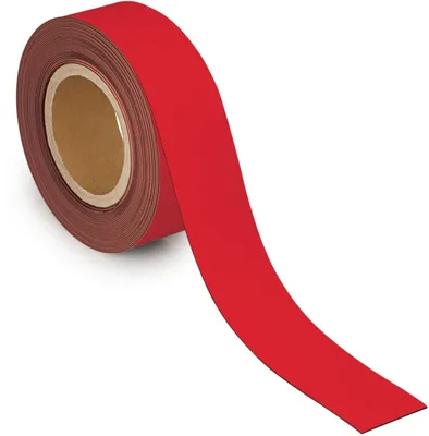 Produktbild von Kennzeichnungsband magnetisch 1cmx10m rot Packung mit 10 Stück
