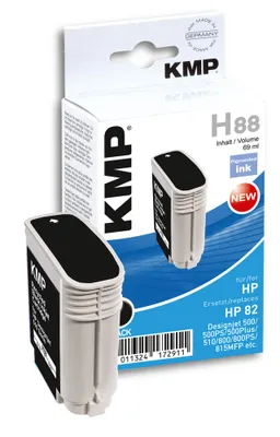 Obrázek produktu pro KMP 1729,0001, Černá, Inkoust na pigmentové bázi, 1 kusů