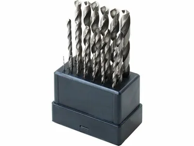 Zdjęcie produktu dla Extol Craft, 11190, wiertło do metalu, zestaw 19 szt