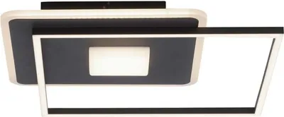 Produktbild von LED Deckenleuchte, schwarz, dimmbar, H 6,5 cm