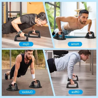 Set von 2 Pushup-Ständern für das Heimtraining