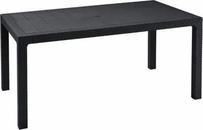 Obrázek produktu pro Jídelní stůl KETER Box Melody - 161 x 95 x 75 cm - grafitový