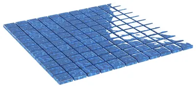 Obrázok produktu pre Mozaiková dlažba 11 pcs Modrá 50 x 50 cm Sklo