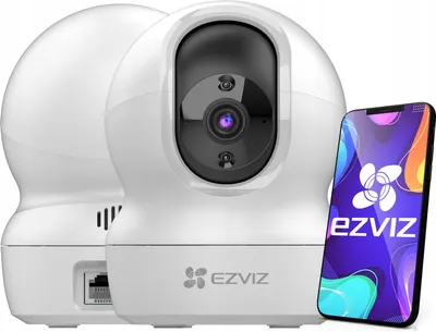 Produktbild von Wifi Kamera Ezviz Cp1 4Mp 2K Drehbare Kamera Mit Bewegungserkennung Und Audio Und Nanny