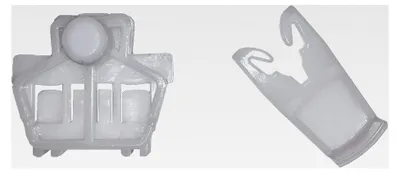 Produktbild von Reparatursatz für elektrische Fensterheber vorne links oder rechts für Clio II und Thalia I