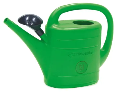 Produktbild von BirnePower Gießkanne 5L Grün mit Abnehmbarer Brause, Gartengießkanne Blumengießkanne Kunststoff UV-Beständig, Handlich für Garten Beet & Terrasse