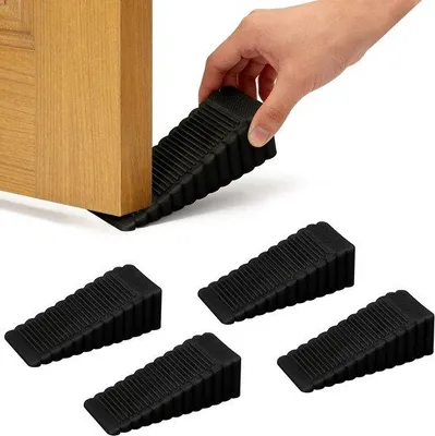 Obrázok produktu pre Protisklzové rohože na podlahu – 4 ks – 9,5 × 4 × 2,7 cm – M – odolné, protisklzové, stohovateľné