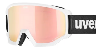 Produktbild von Uvex Schneebrille xcitd CV white matt SL/rose-green