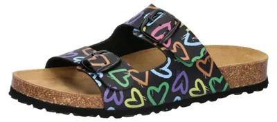 Productafbeelding van Lico Damen Bioline slippers, zwart, maat 39 EU