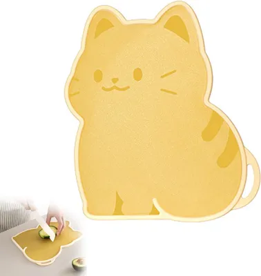 Produktbild von Kleine Kunststoff Schneidebrett 9" x 10", BPA-frei, für Obst und Gemüse, langlebig, für Küche