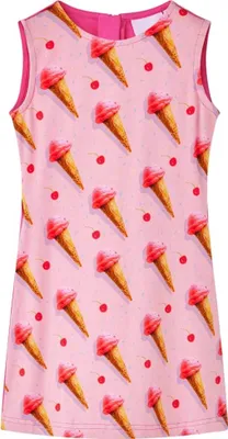 Image de Robe pour enfants rose vif 104
