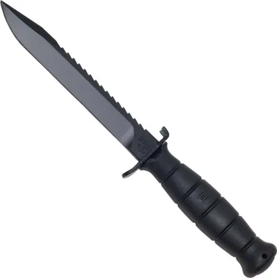 Zdjęcie produktu dla Glock FM81 Nóż survivalowy Black + piła, 16,5 cm, kolor czarny, plastikowe etui