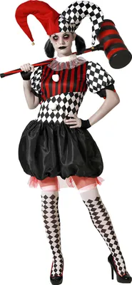 Produktbild von Harlekin Horror Clown Damen - XS / S
