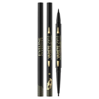 Produktbild von Eveline Variete Eyeliner Double Effect 2in1 1szt
