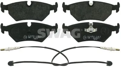 Produktbild von SWAG Bremsbeläge Satz Hinten Bremsklötze passend für PEUGEOT 806 MPV 62 91 6223
