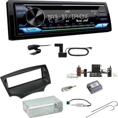 Produktbild von JVC KD-DB912BT Digitalradio Bluetooth Einbauset für Ford KA RU8